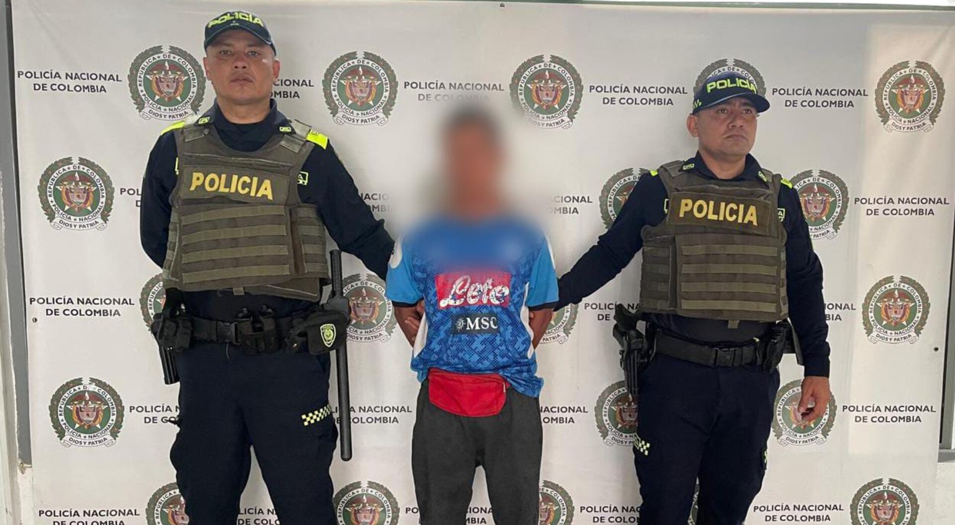 Capturan a vendedor ambulante por tocamientos a una niña en el Guamo