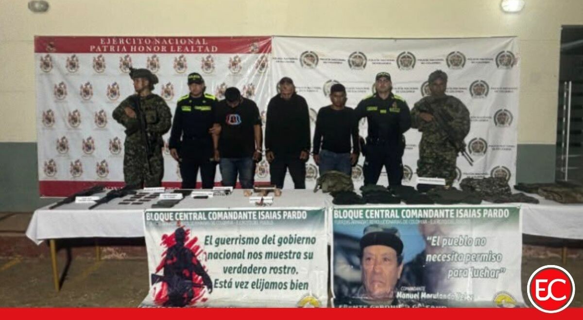 Capturan y condenan a tres integrantes de disidencias de las Farc en Chaparral