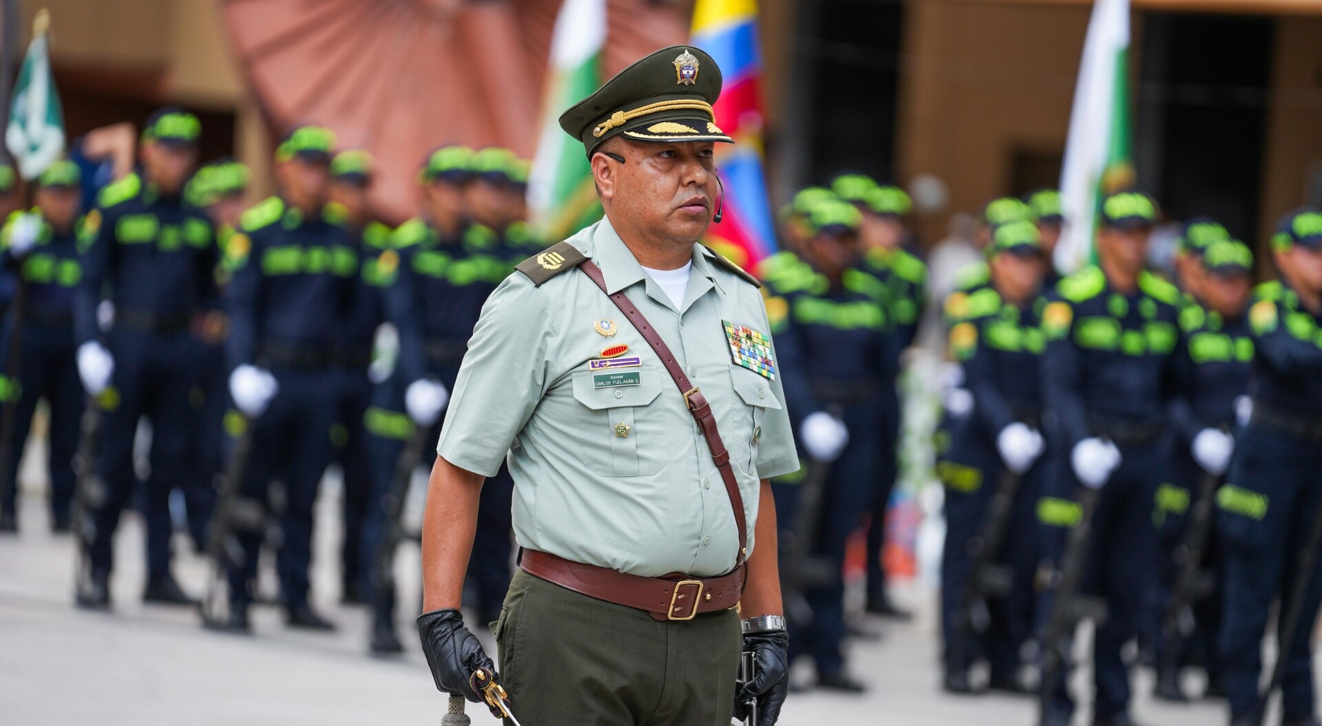 Coronel Carlos Fuelagán, nuevo comandante de la Policía del Tolima