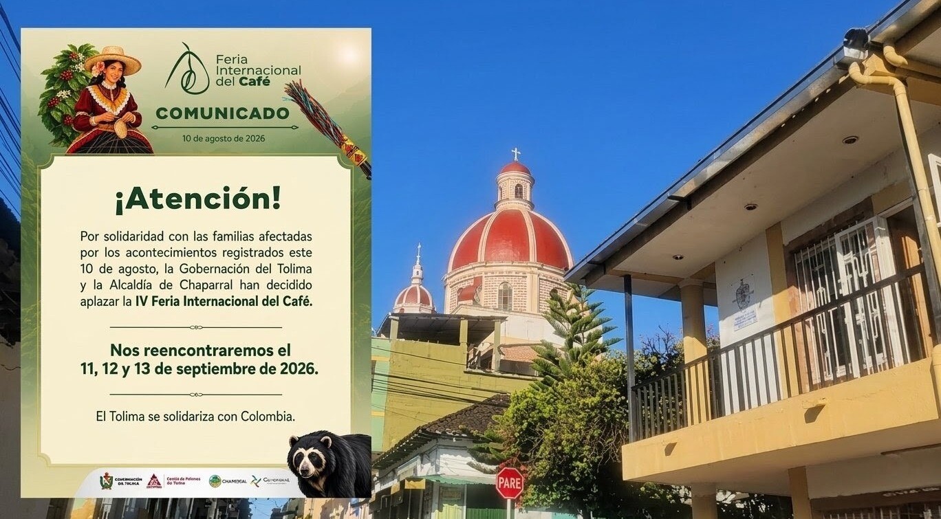 Aplazada la IV Feria Internacional del Café en Chaparral