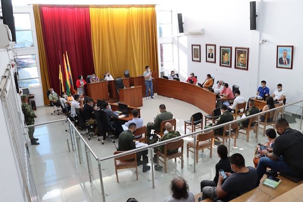 Gobierno toma medidas de seguridad en Chaparral