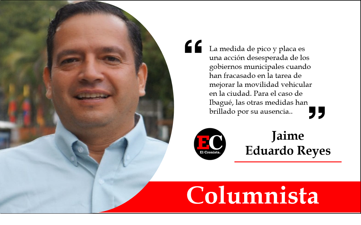 Congestión vehicular, un problema que va más allá del Pico y Placa en Ibagué