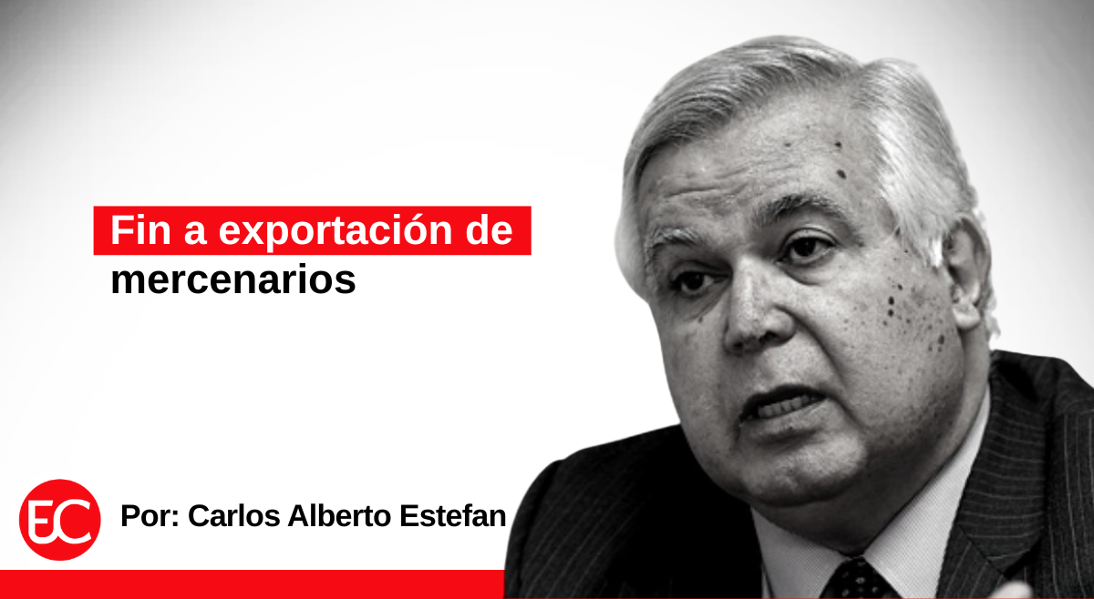 Fin a exportación de mercenarios