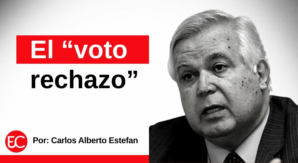 El “voto rechazo”