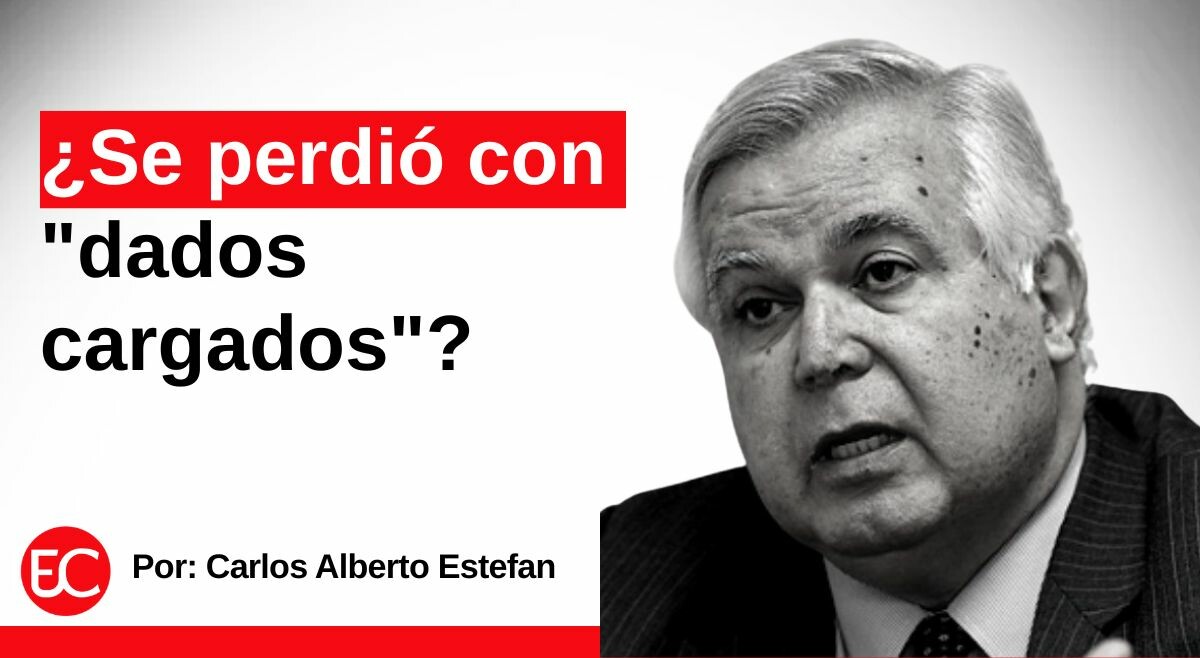 ¿Se perdió con "dados cargados"?