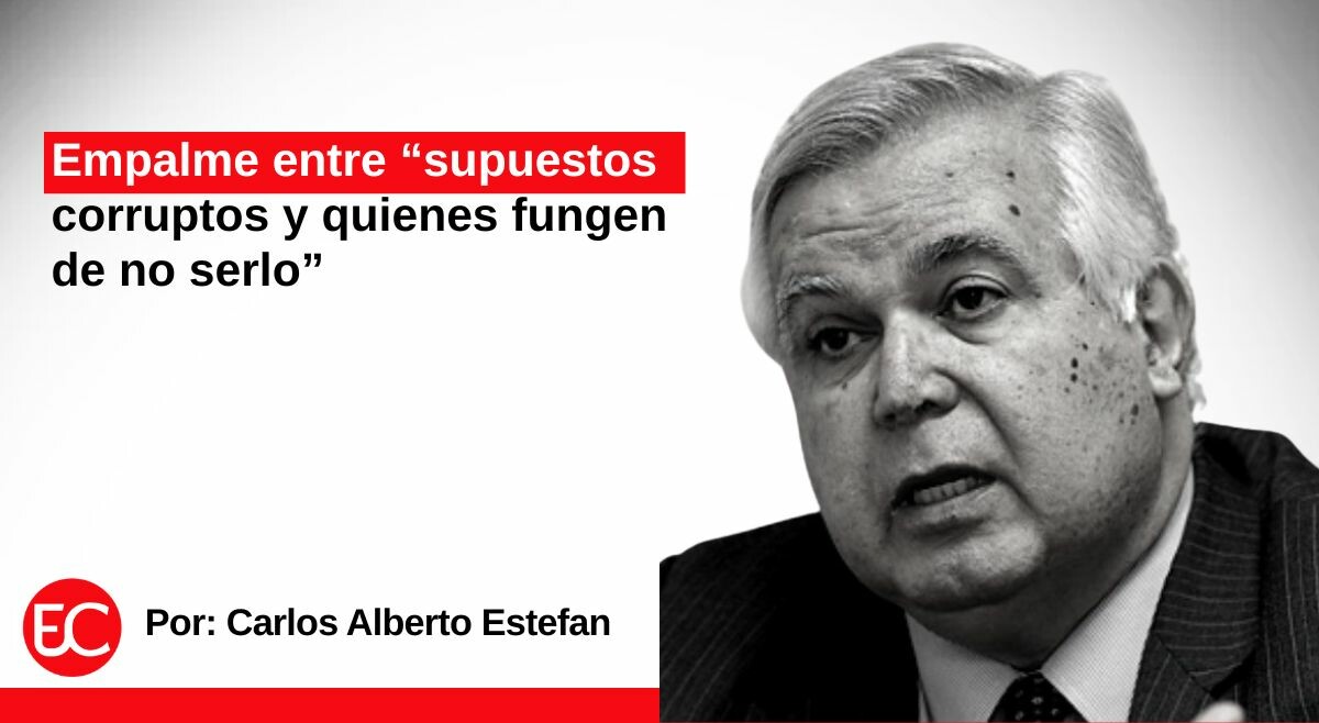 Empalme entre "supuestos corruptos y quienes fungen de no serlo"