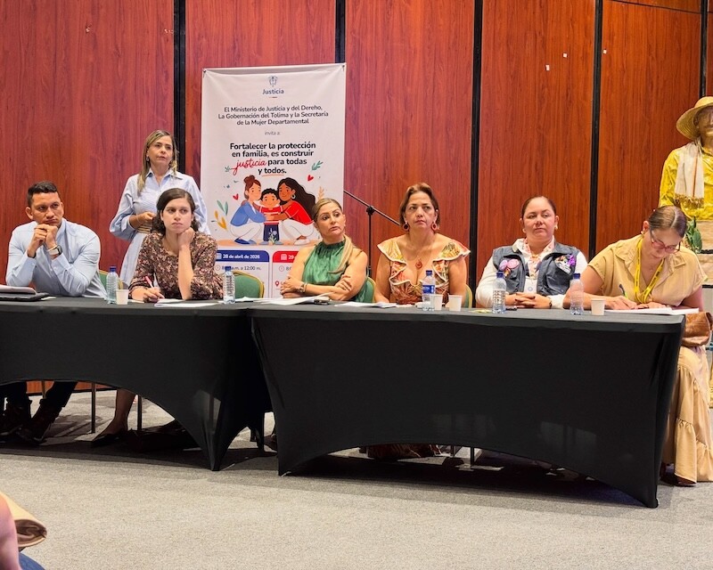 Tolima fortalece la protección familiar con red de comisarías