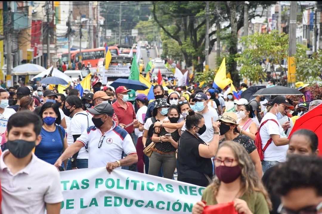 Comité Nacional de Paro pide votar por candidatos del Pacto Histórico y Coalición Centro Esperanza
