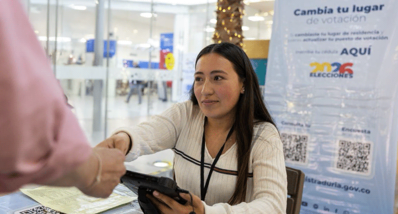 Quedan dos días para los colombianos quienes quieran actualizar el lugar de votación