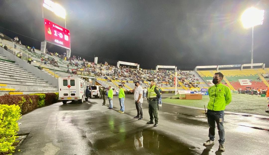 Con 450 policías garantizarán la seguridad en el partido Deportes Tolima - Independiente del Valle