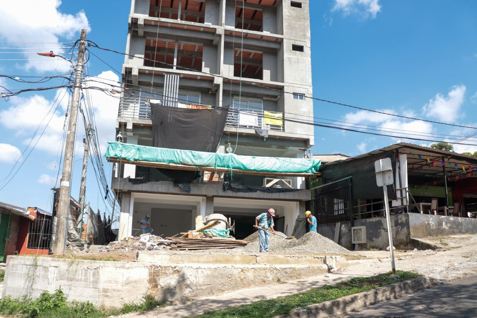 Construcción en Ibagué se había apropiado de 57 m² de espacio público