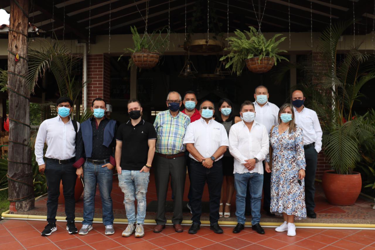 Cónsul de Bielorrusia en Colombia, visita la capital del Tolima