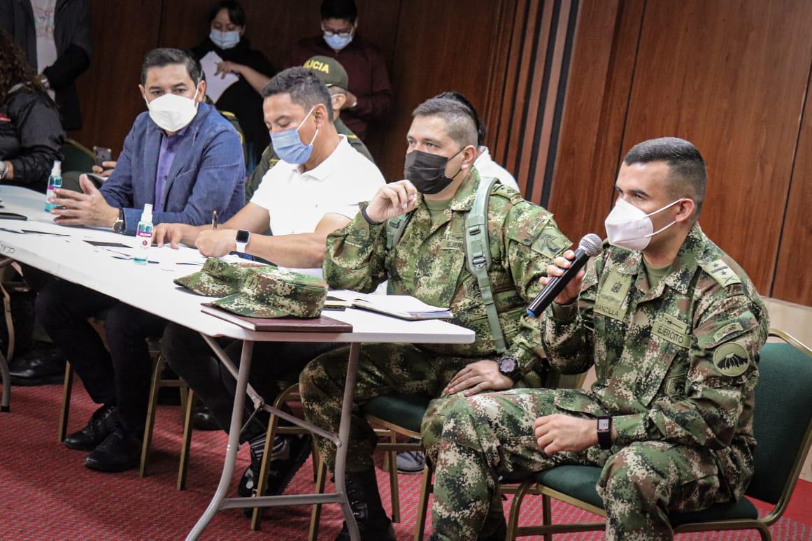 Control a marchas de 1º de Mayo  en el Tolima