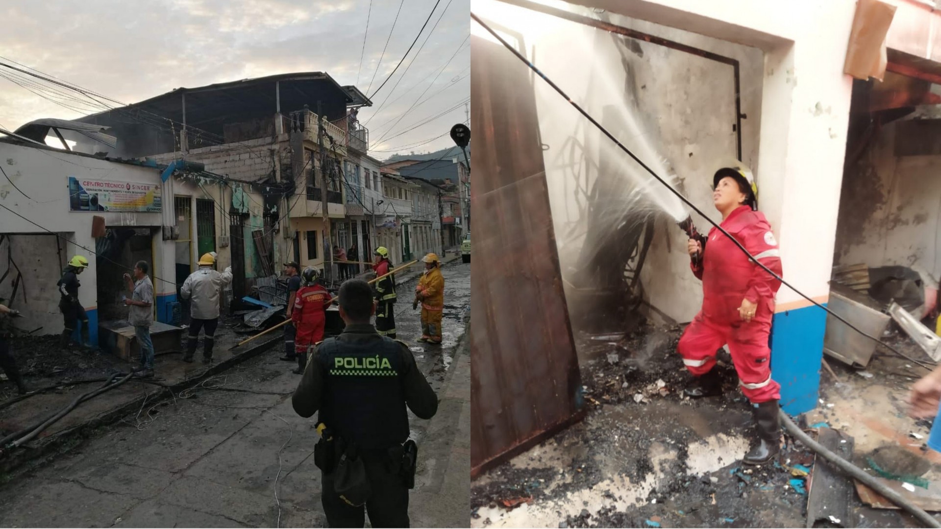 Controlado incendio en Fresno
