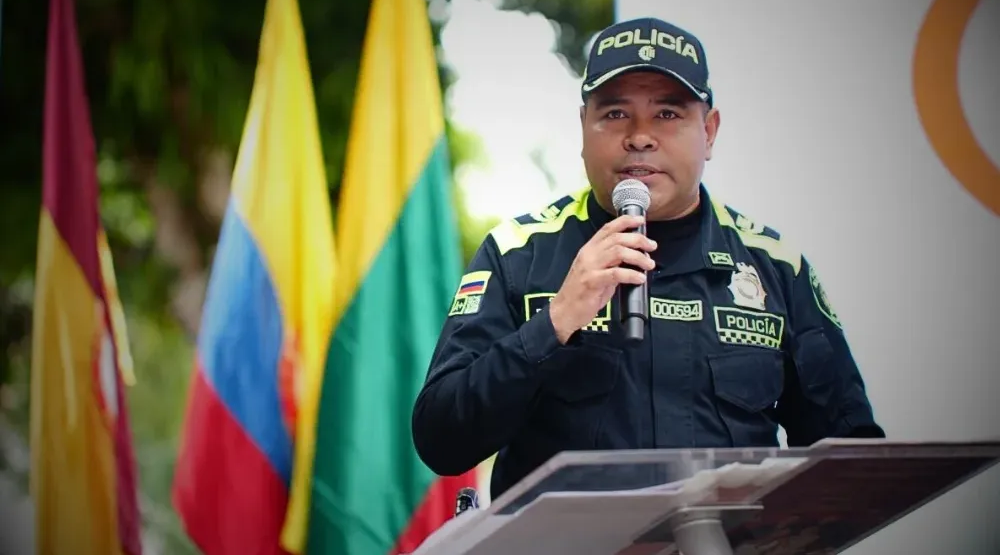 Coronel Edgar Fernando López se va de la Policía Metropolitana de Ibagué