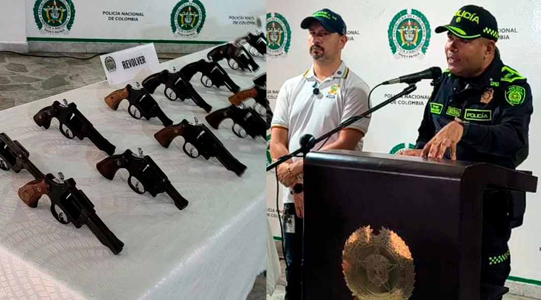 Ofensiva policial en Ibagué deja 26 armas de fuego incautadas en lo corrido del año