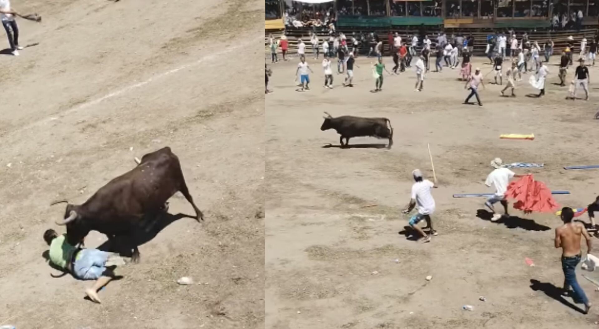 Corralejas en El Espinal dejan saldo de por lo menos 40 heridos