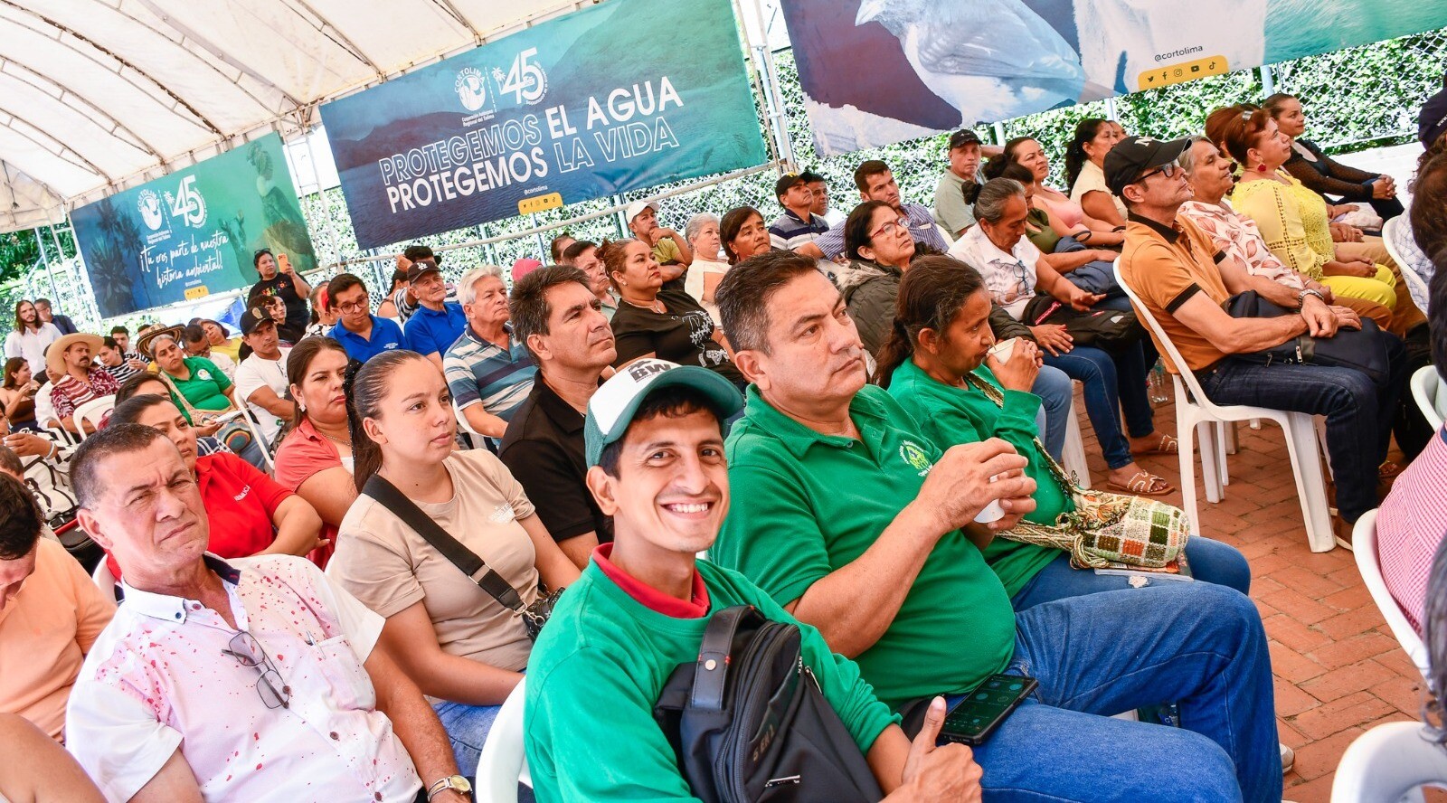 Equipos y formación técnica para 66 organizaciones ambientales del Tolima