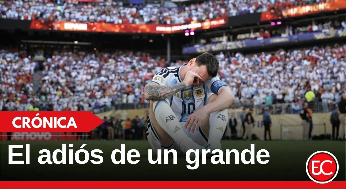 El adiós de un grande