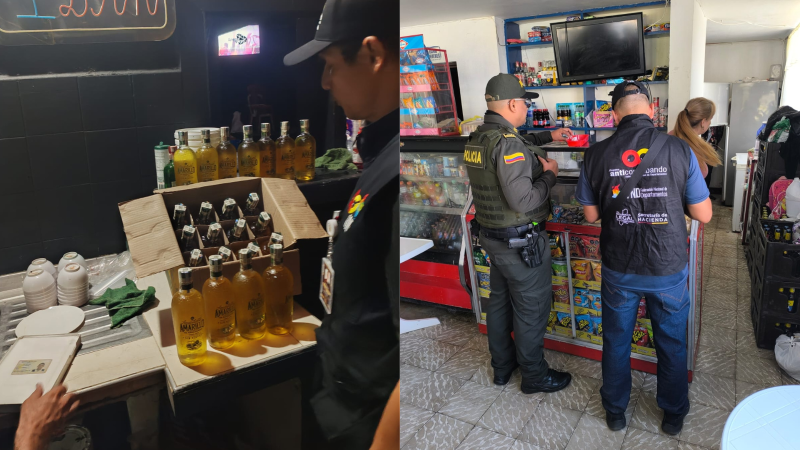 Cierran cinco establecimientos en el Tolima por venta de productos ilegales