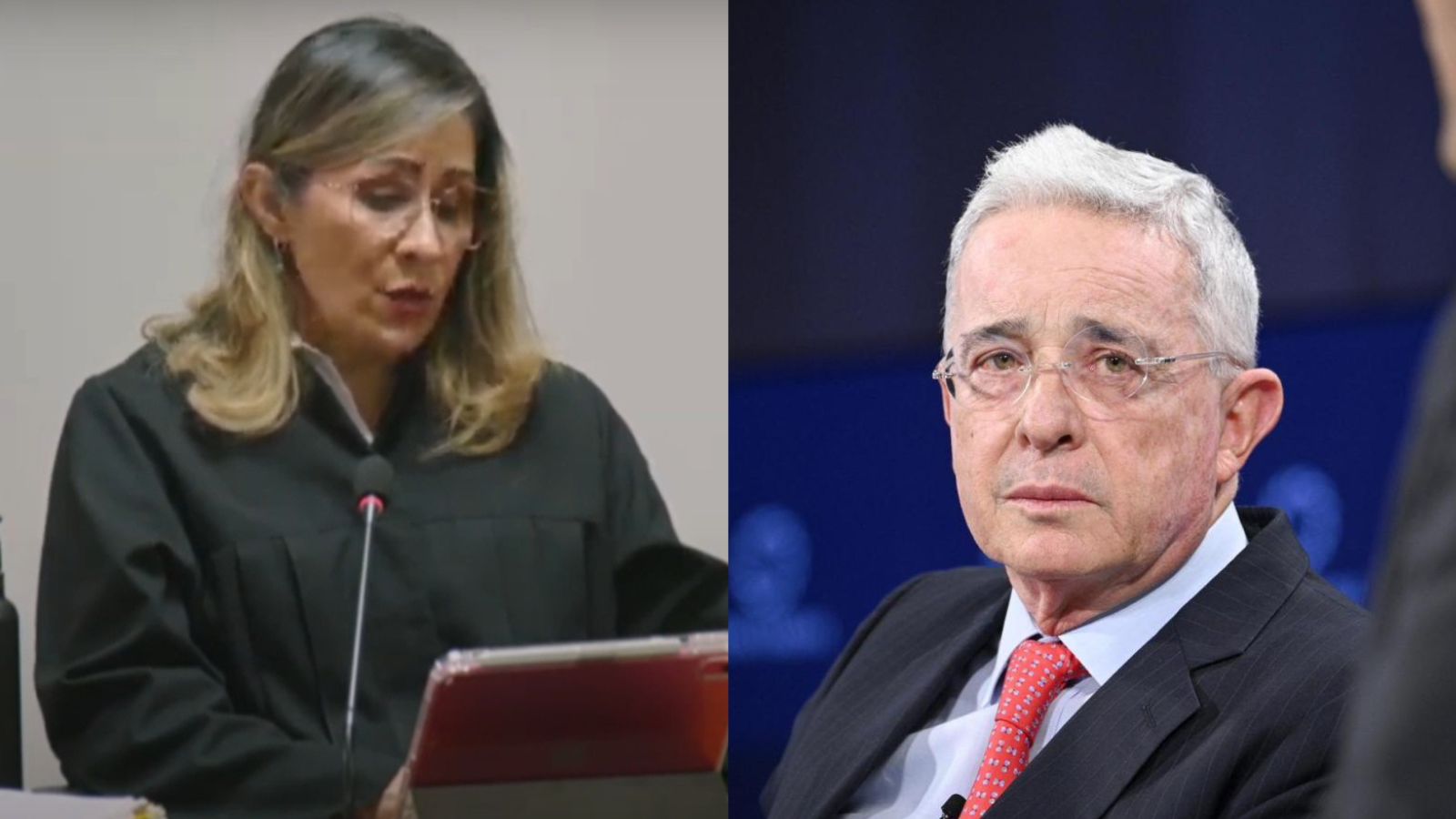 Juez Heredia hizo callar a Uribe y criticó a sus hijos por "falta de gallardía"