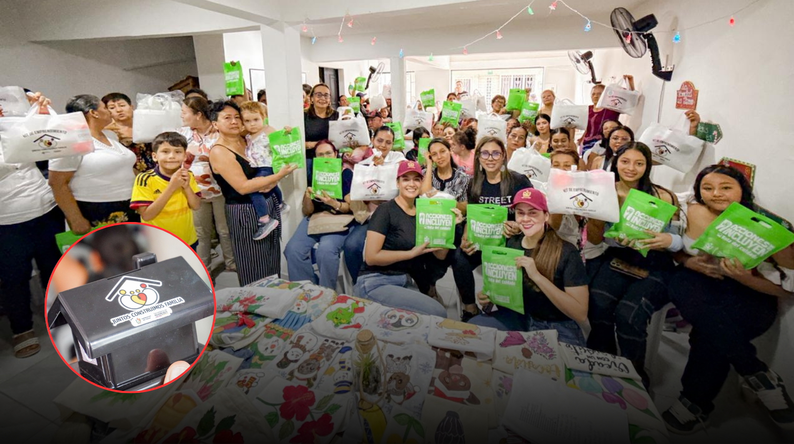 ”Juntos Construimos Familia": la iniciativa que fortalece más de 200 hogares ibaguereños