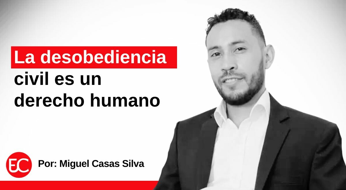 La desobediencia civil es un derecho humano
