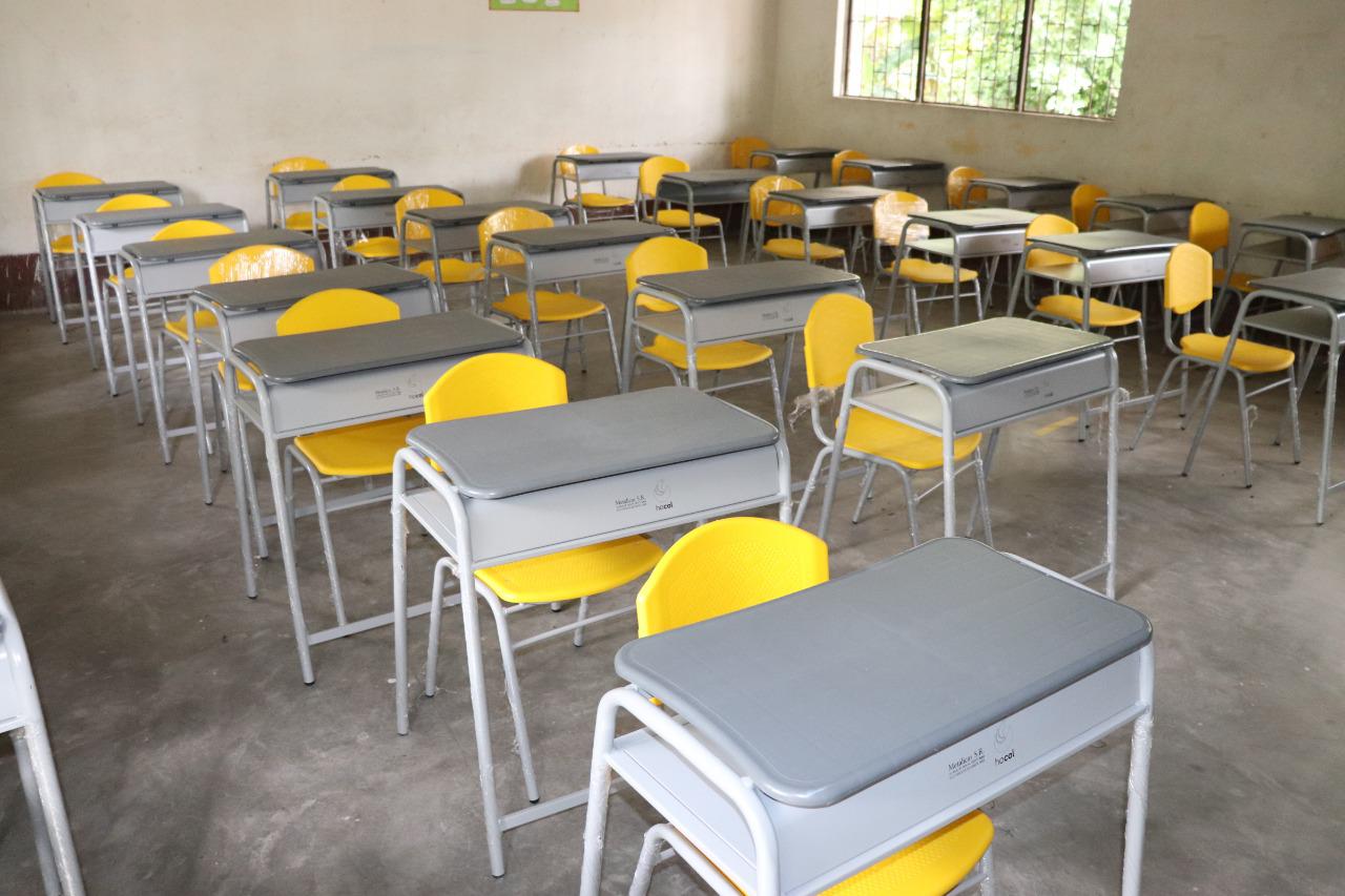 Dotadas 106 instituciones educativas en Ortega