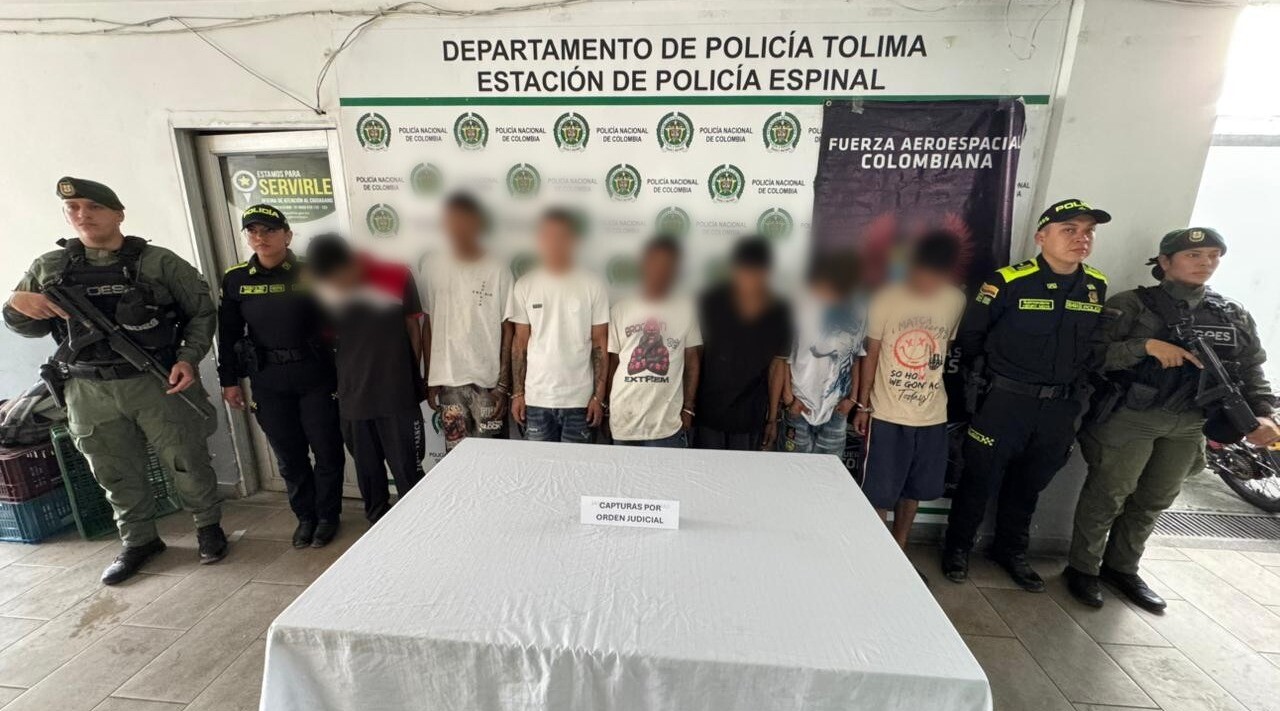 Cayeron 'Los del Hueco' en El Espinal