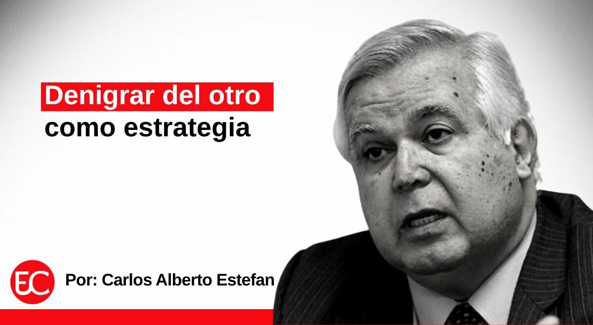 Denigrar del otro como estrategia