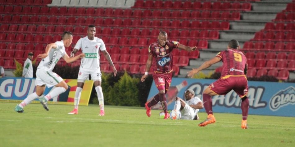 Otro empate para el Deportes Tolima, esta vez contra Patriotas