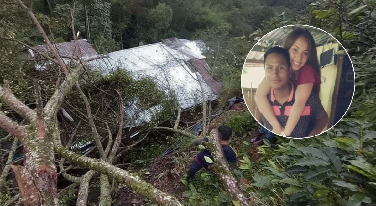 Deslizamiento dejó a dos niños sin madre en el sur del Tolima