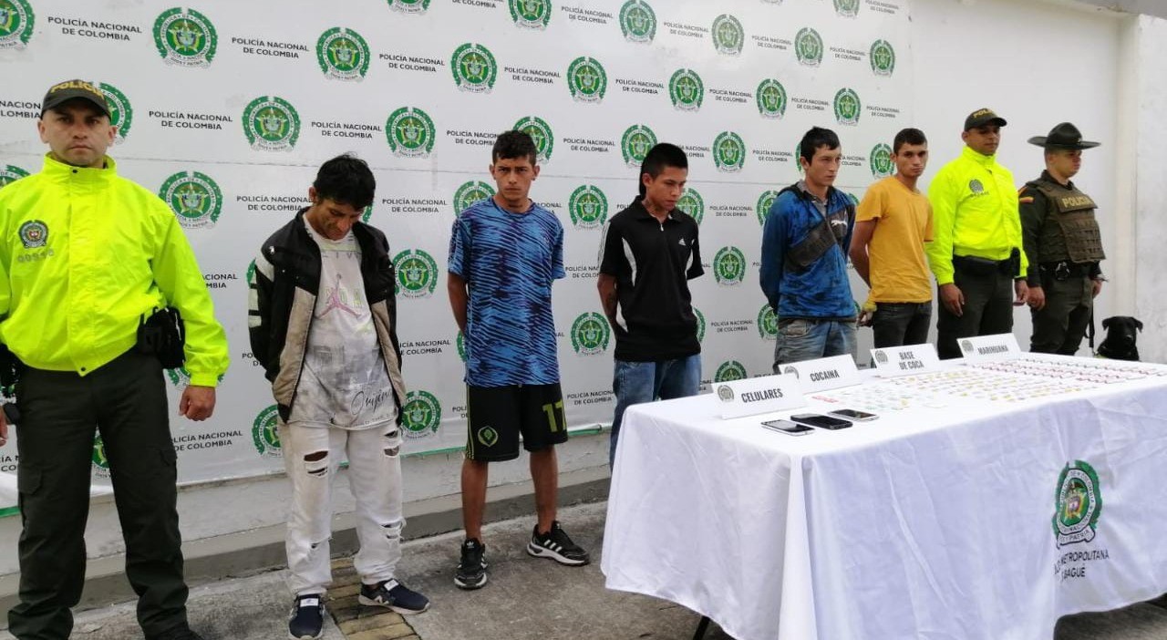Desmantelan banda que usaba niños para vender drogas en el sur de Ibagué