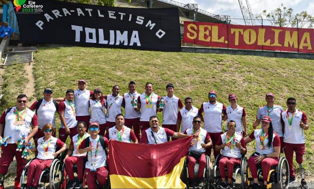 Destacada actuación del Tolima en los Juegos Paranacionales 2023