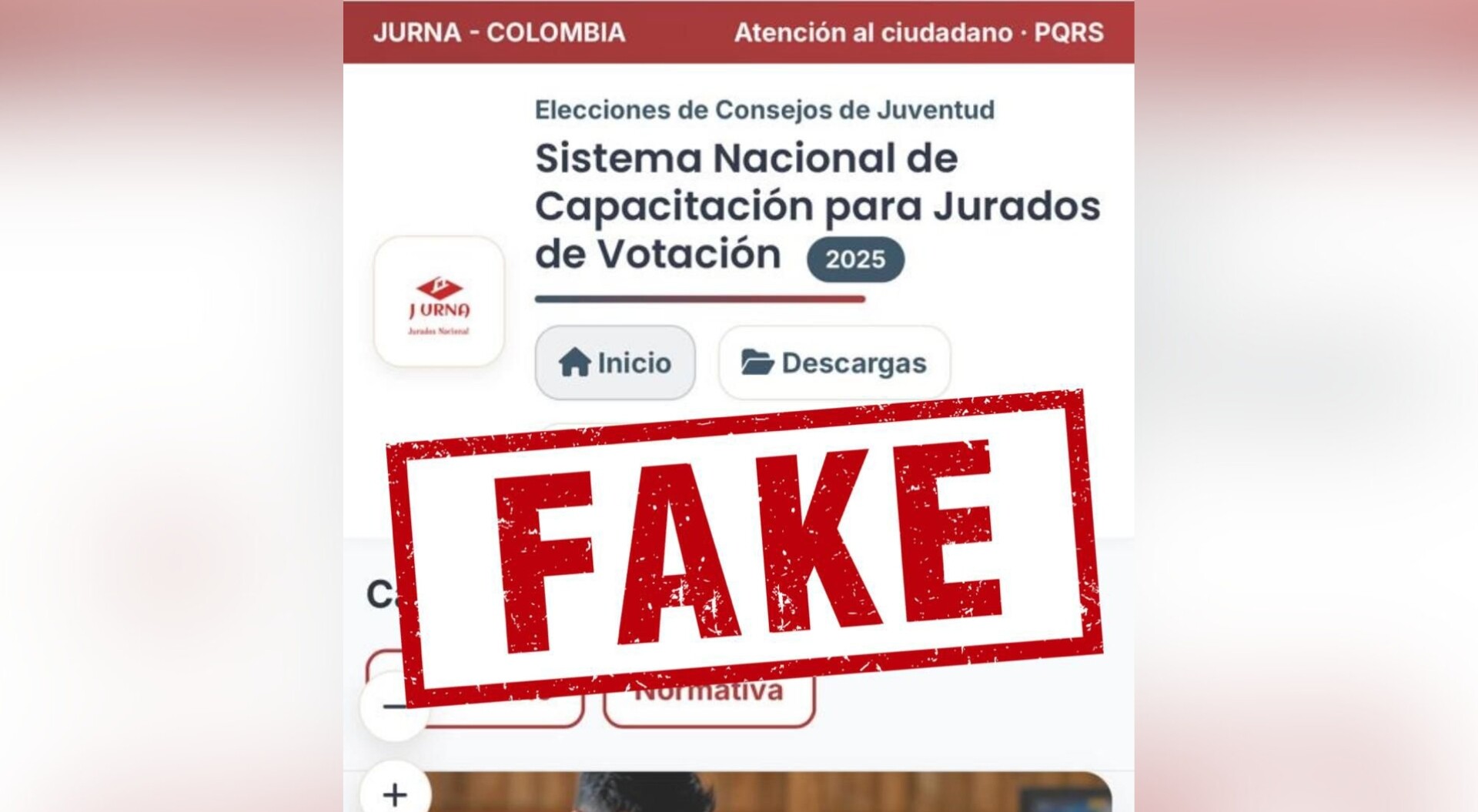 Detectan portal fraudulento que roba datos ofreciendo información a jurados de votación