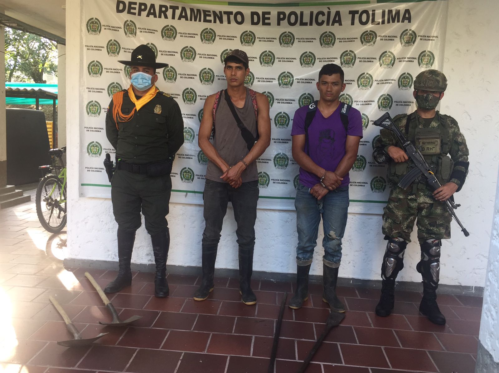 Detenidos dos hombres por explotación de oro en zona rural de Lérida