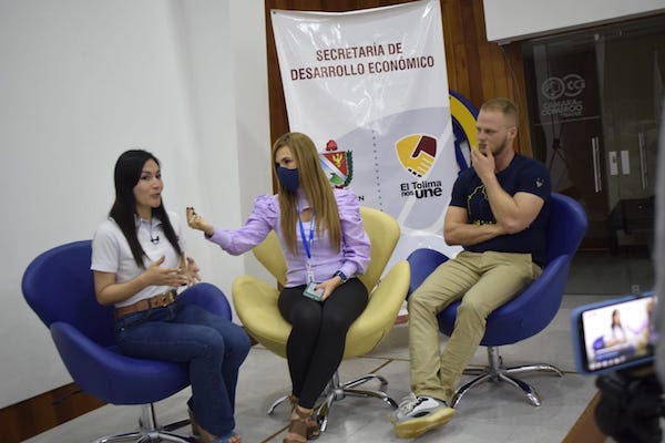 Gobernación del Tolima destaca trabajo realizado con el influencer alemán