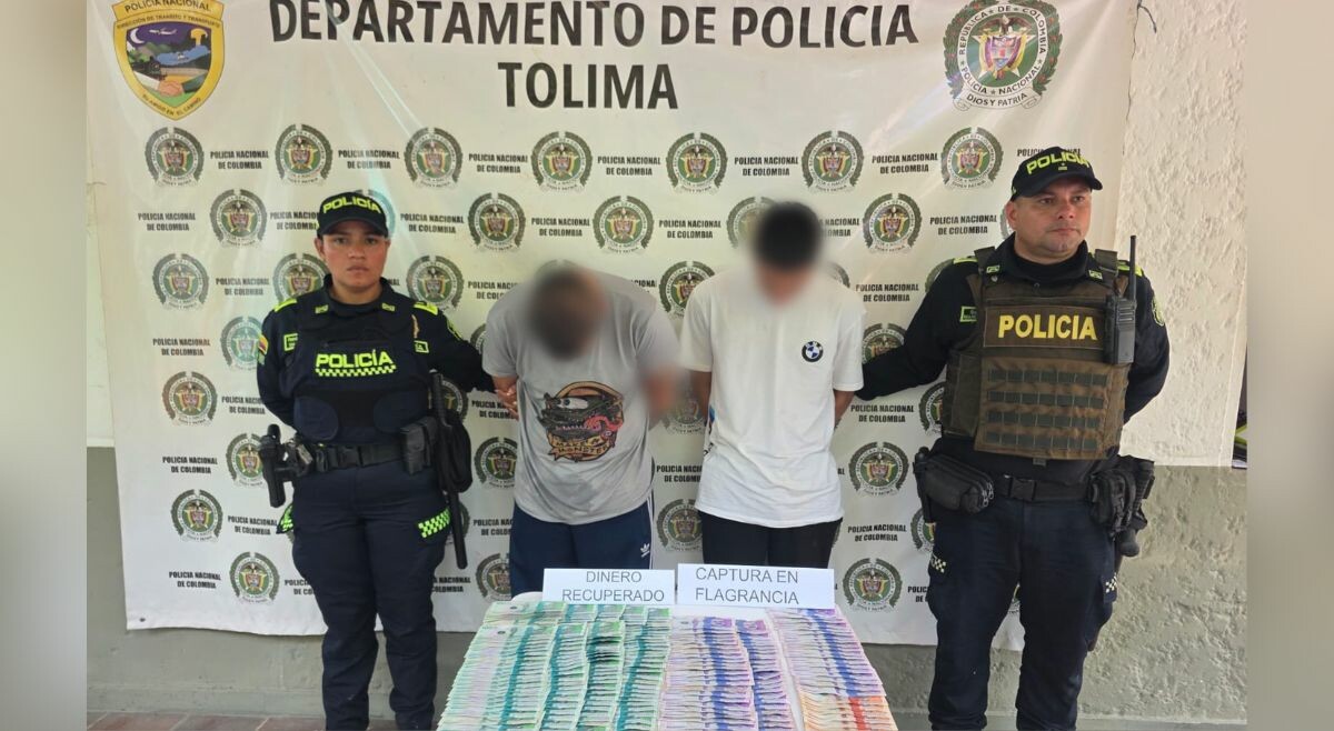 Dos capturados tras asalto a vivienda y robo de $21,8 millones en Lérida