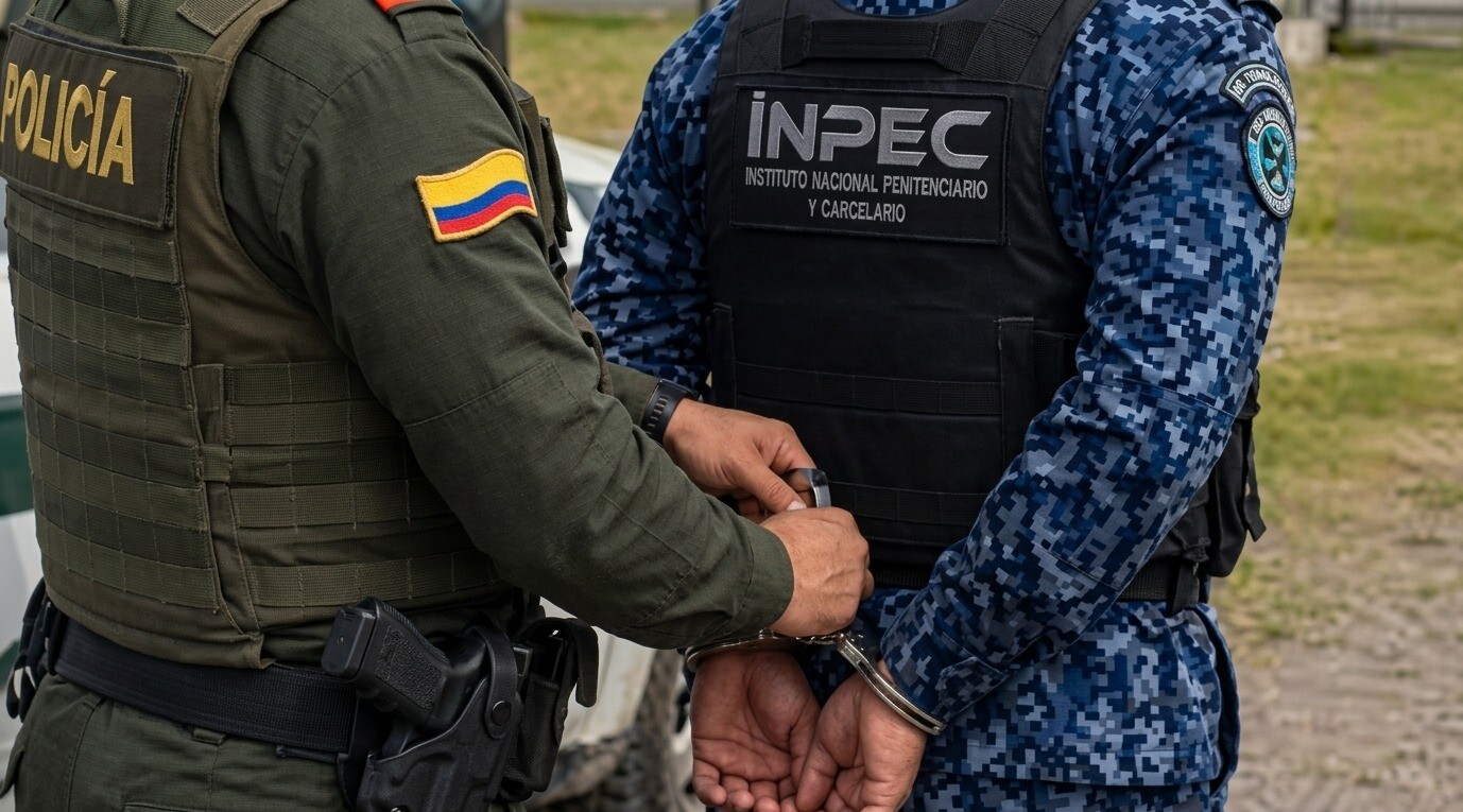 Medida de aseguramiento para guardián del Inpec en Ibagué