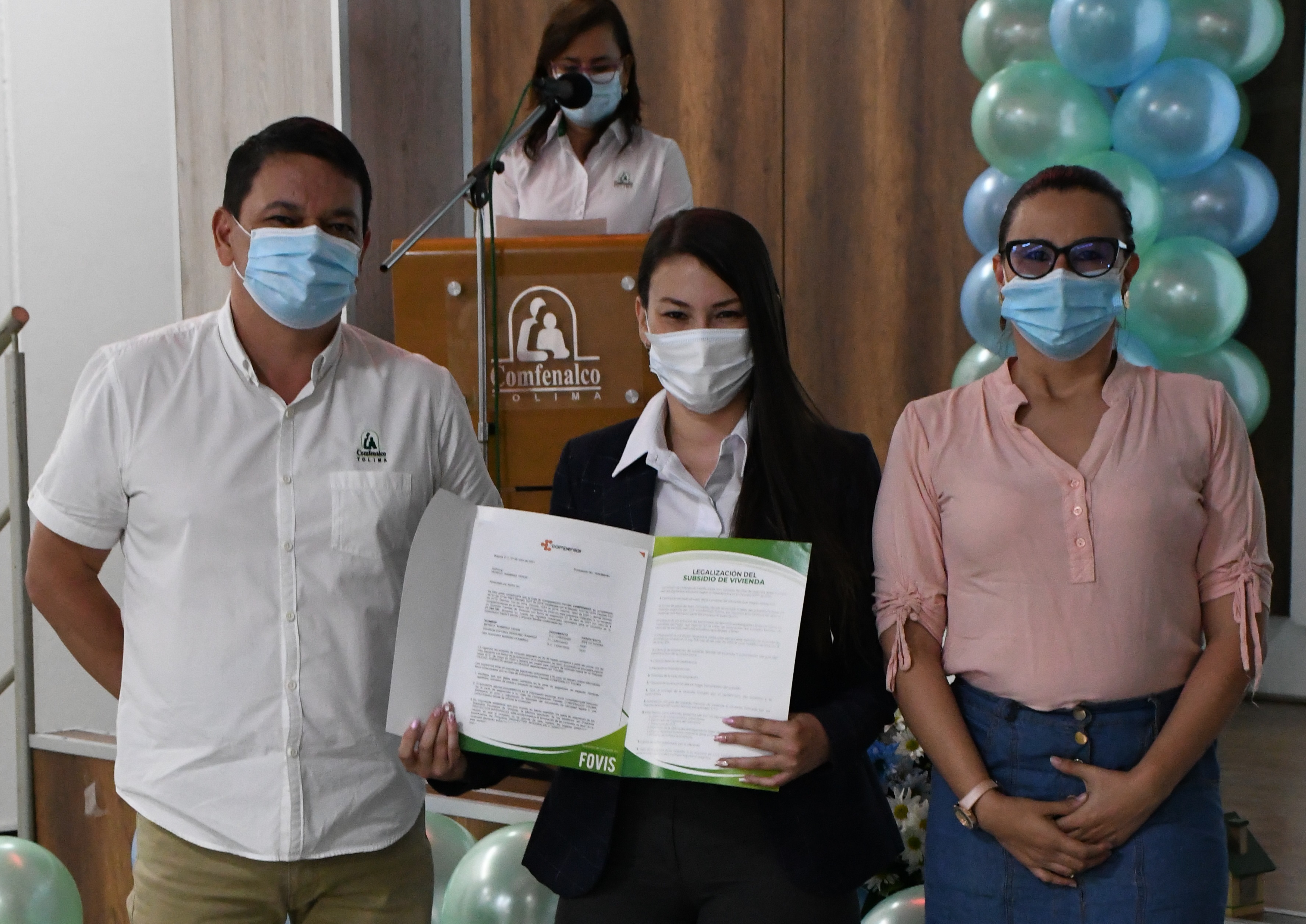 274 afiliados a Comfenalco Tolima recibieron el Subsidio Familiar de Vivienda de Proyectos Integrales