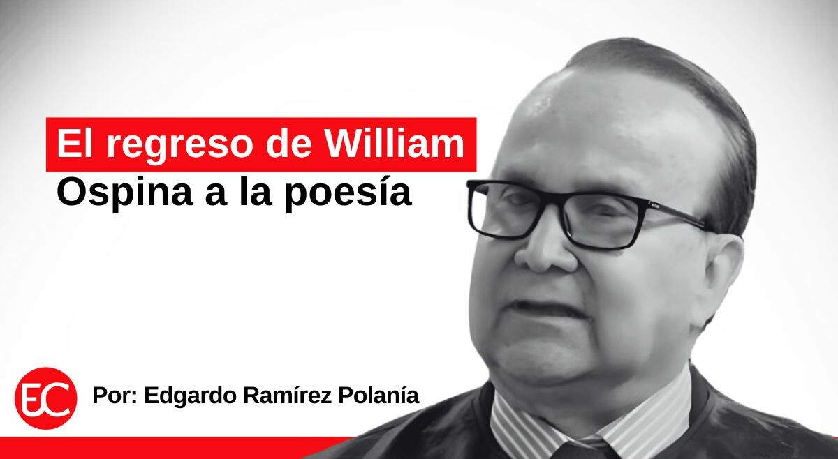 El regreso de William Ospina a la poesía
