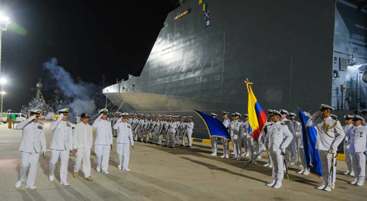 El buque más grande hecho en Colombia