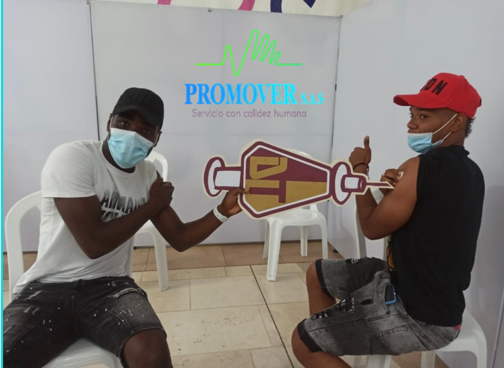 El campeón del fútbol colombiano, Deportes Tolima, se vacunó contra el covid-19