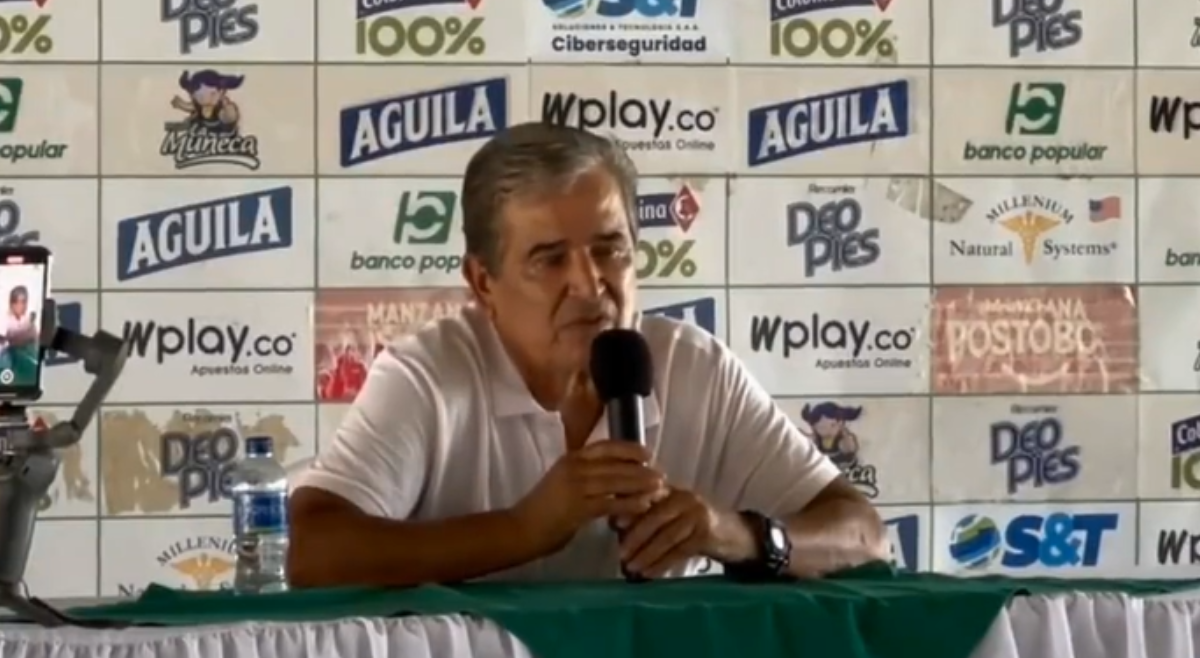 El llanto de Jorge Luis Pinto ante la crisis del Deportivo Cali