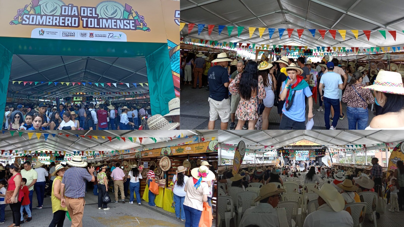 El Murillo Toro se engalana con sombreros de palma