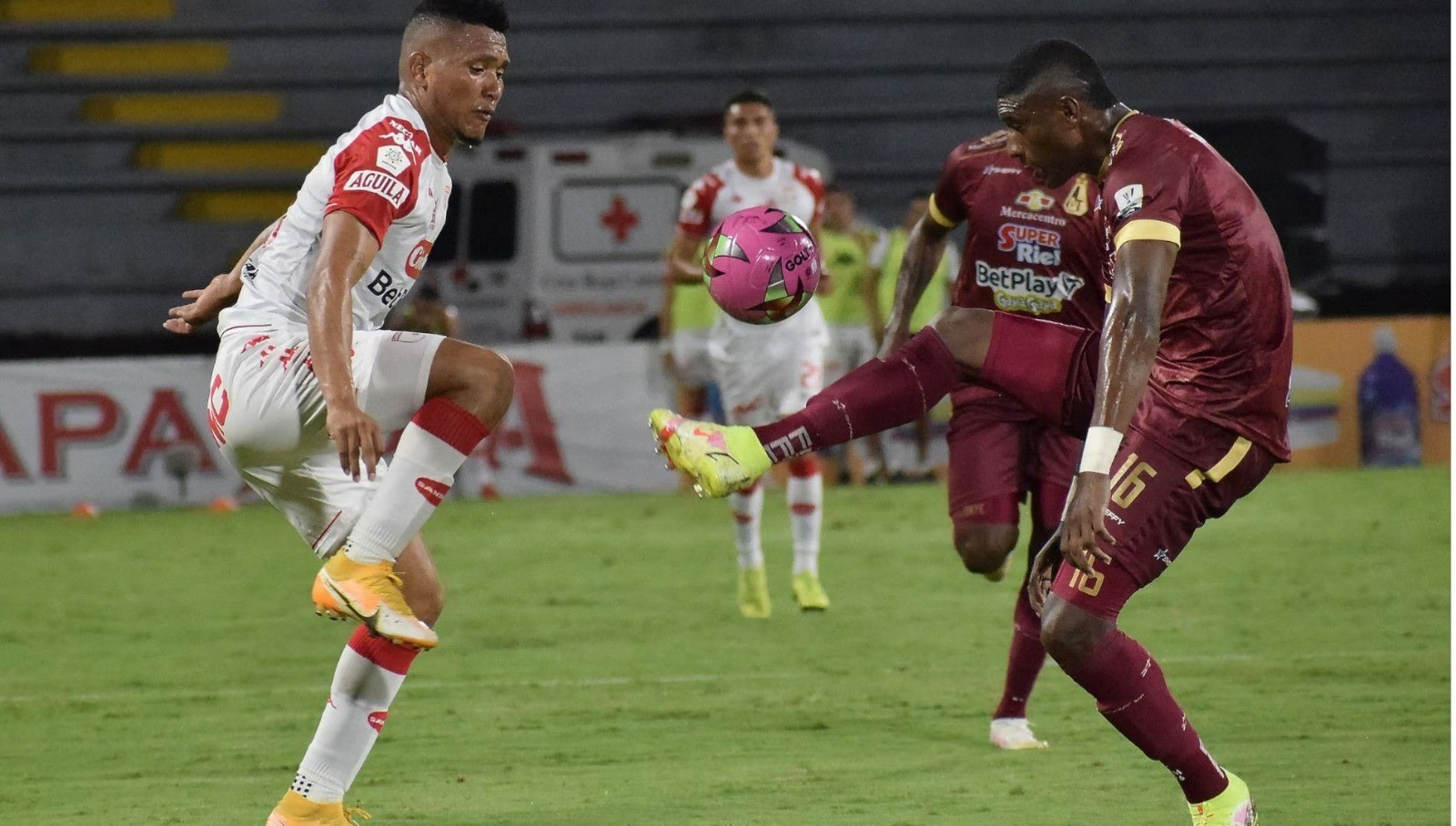 El partido entre Tolima y Santa Fe el de mayor atención