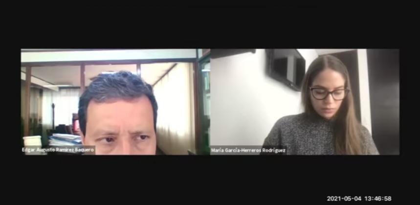 El profesor que regañó y censuró a una estudiante por apoyar el paro nacional