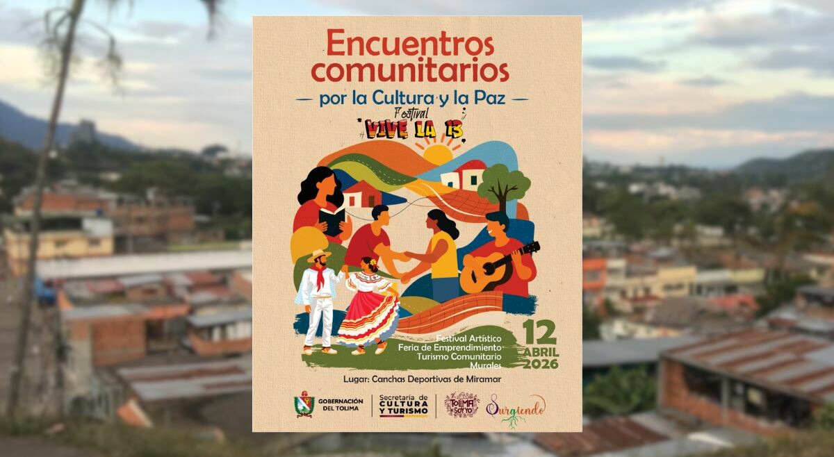 El sur de Ibagué se llena de arte y comunidad con el Festival Vive la 13
