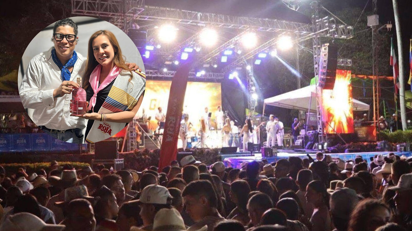 El Tolima celebró en grande con artistas de talla internacional y sabor a Tapa Roja