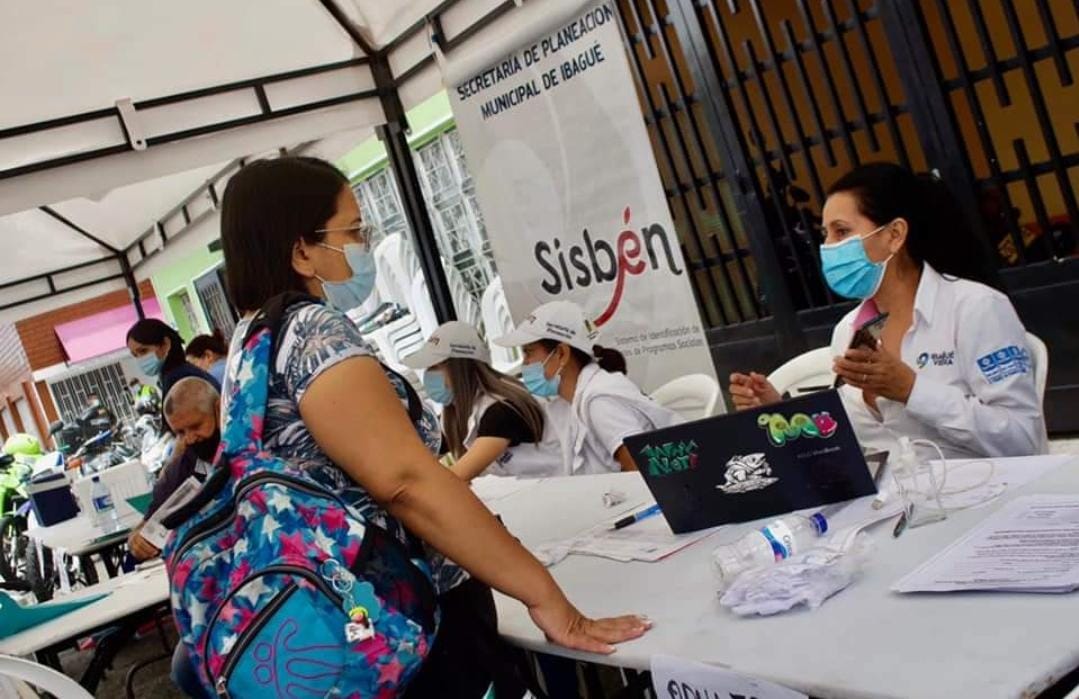 El Tolima cierra el 2021 con el 84% de su población  sisbenizada